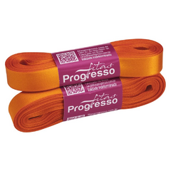 FITA CETIM SIMPLES N3 REF066 LARANJA 15MM X 10M