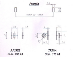 ALÇA EXECUTIVA C/TRAVA E AJUSTE C/10UND AZUL BEBE 11,5 LARGURA X 4,5 ALTURA na internet