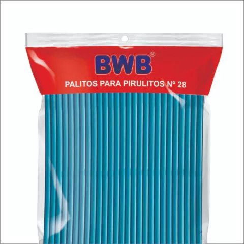 PALITO PIRULITO GRANDE AZUL COM 50