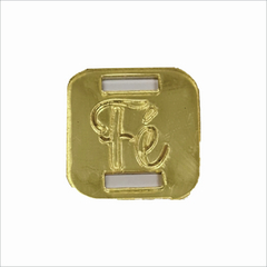PASSANTE ACRÍLICO OURO FÉ