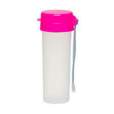 SQUEEZE ECO WATER PS 450ML ROSA FLUOR