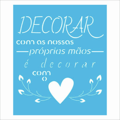STENCIL 20 X 25CM REF. 9054 - comprar online