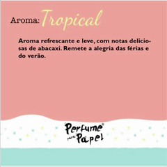 PERFUME PAPEL "TROPICAL" 30ML - comprar online