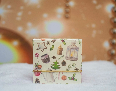 KIT CAIXA LIVRO 9X9X5CM COM 5