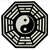 BAGUÁ FENG SHUI ESPELHADO PRETO