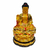 BUDA SENTADO DOURADO - 20 CM - Iluminação - Paz - Amor - Felicidade