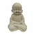 MONGE CARECA SORRINDO MEDITANDO - 15 CM