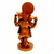 GANESHA TOCANDO FLAUTA - 22 CM - DEUS DO INTELECTO- SABEDORIA - AUTOCONHECIMENTO - RIQUEZA - - comprar online