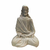 JESUS MEDITANDO - 21 CM - Conexão espiritual - Paz - Inspiração - Deoração - Marmorite
