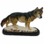 LOBO - MENTOR E SABEDORIA - 24 CM - Animal de poder - Disciplina - Equilíbrio - Pureza -