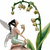 FADA ANJO LÍRIO DO VALLE - VERONESE - Figura feminina - Magia - Serenidade - Seres enpoderados - Folclore - comprar online