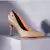 Zapato Stiletto 1184 1101 26565 Oro Rosado Shine 9cm