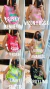 MUSCULOSA TEJIDA CON VOLADO BEACH -XM165 en internet