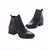 Bota con cierre y tachas ld 81 Cuero Argentino - NEGRO - Cuestion de piel Shoes