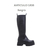 Bota caña alta con elástico y cierre Lady Comfort 5308 natural en internet