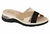 Sandalia confort combinada Modare 7183 100 21736 negro con marrón - comprar online