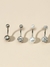 Piercing de ombligo acero- Precio por unidad - Cuestion de piel Shoes