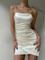 Vestido Amelia – Saten lalissa - Cuestion de piel Shoes