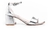 Sandalia Lady Comfort Plata - Oro - 5424 - Taco 5cm