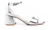 Sandalia Lady Comfort Plata - Oro - 5424 - Taco 5cm