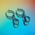 Aros Gota Cristal - comprar online