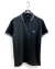 Polo London Stone® Negro / Celeste / Blanco