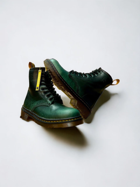 Botas London Stone® Ref 1969 Verde Cuero
