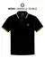 Polo London Stone® Negro / Amarillo / Blanco - Tienda Urban