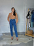 CALÇA MOM FIT BARRA LAV JENAS MEDIO