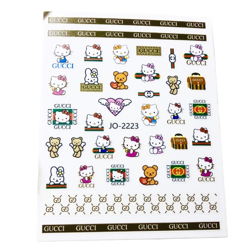 sticker gucci kitty