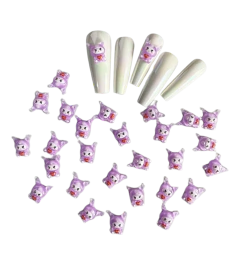Aplique mini kuromi x u - comprar online