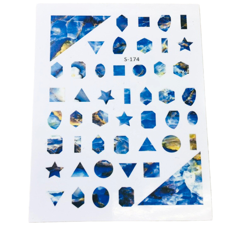 Stickers blue