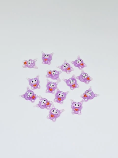 Aplique mini kuromi x u - FEVER NAIL STORE