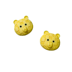 aplique oso gucci amarillo