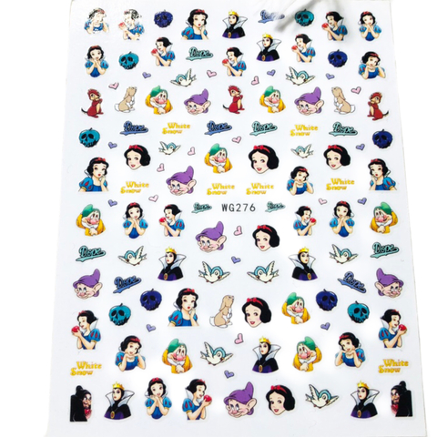 sticker blanca nieves