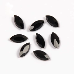 Piedra Navette NEGRO 5x10mm x6u - comprar online