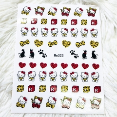Sticker kitty animal print x u - comprar online