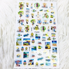 stickers verano beach