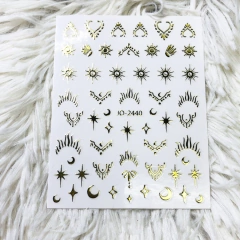 Sticker Bohemia 3D Gold x u.