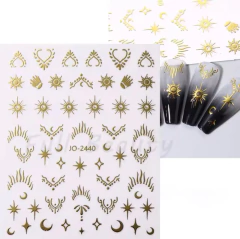 Sticker Bohemia 3D Gold x u. en internet