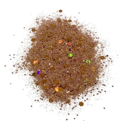 glitter rose gold X15 GRAMOS