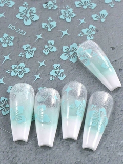 Sticker Flor hawaiana x u - tienda online
