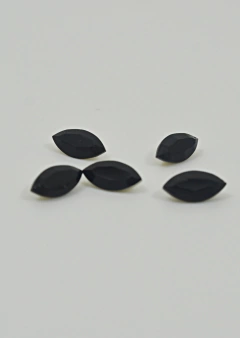 Piedra Navette NEGRO 5x10mm x6u en internet