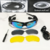 Óculos de sol oakley THUMP fone bluetooth integrado unissex polarizado 6 cores disponível - comprar online