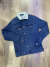 Jaqueta jeans pelinho escura - comprar online