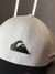 Boné quiksilver metal frontal ( branco/preto ) - comprar online