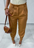 Calça Cenoura Alfaiataria Marrom