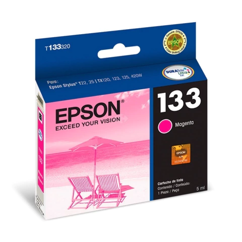 Cartucho original EPSON 133 magenta