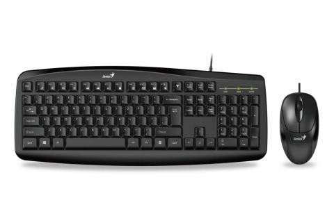 Kit mouse y teclado USB GENIUS KM-200