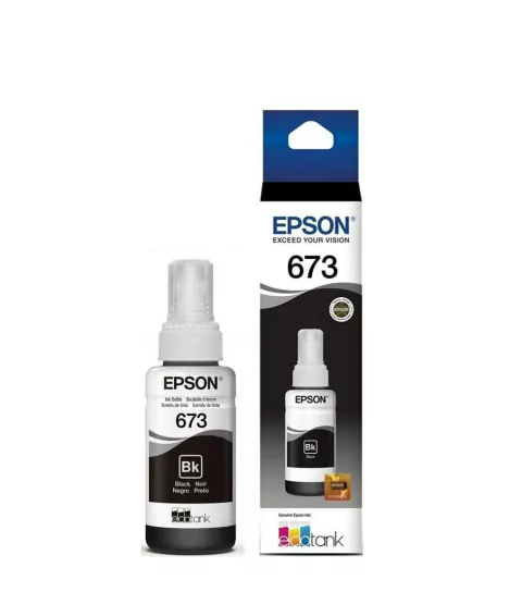 Botella de tinta EPSON 673 negro T673120